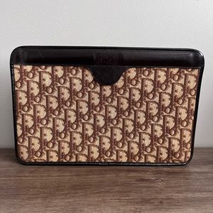 Vintage Dior Monogram Clutch